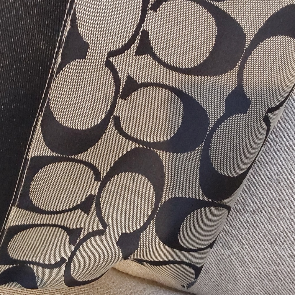 COACH signature tote - Picture 5 of 8